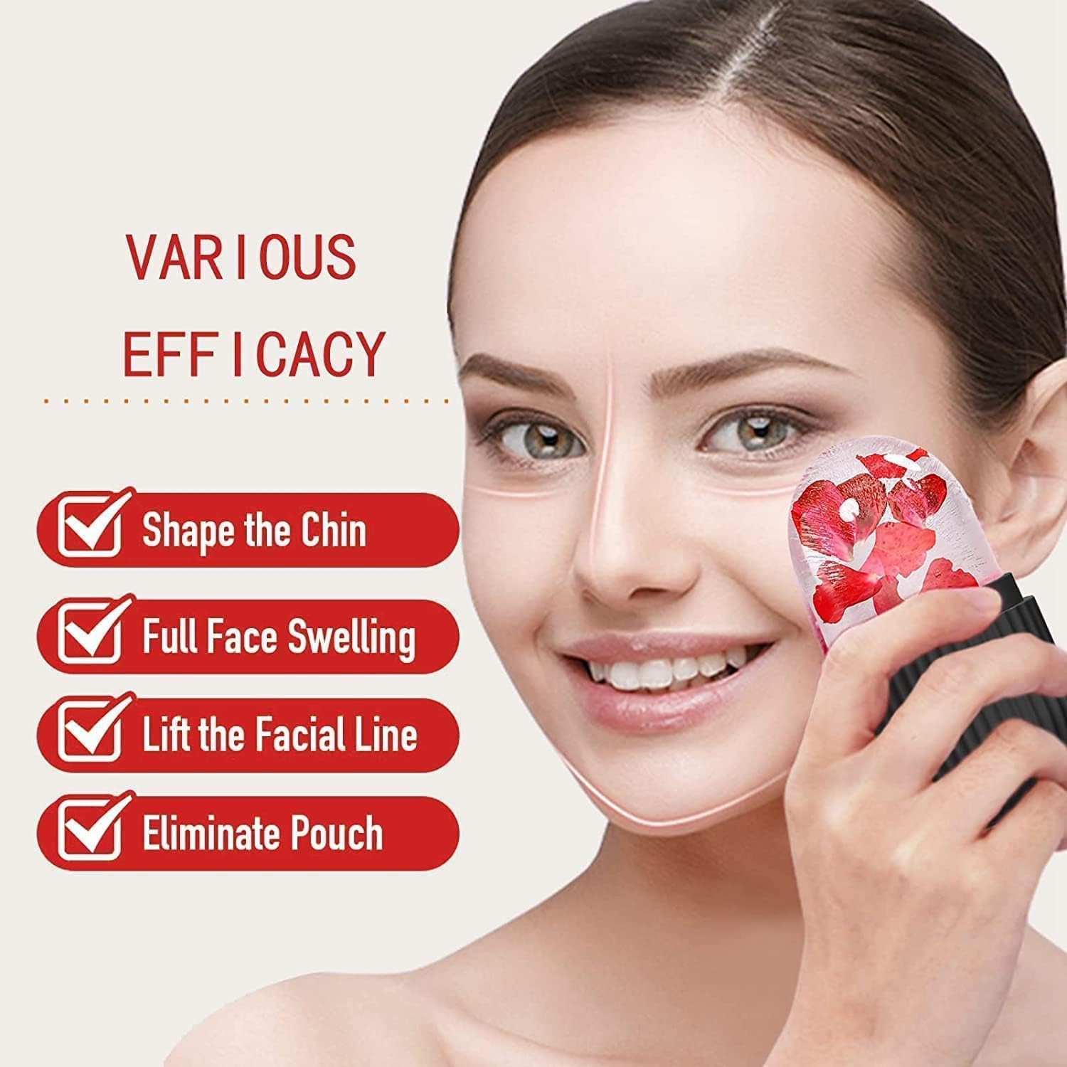 1224B Face ice roller | Ice Roller For Face | Ice roller for face massager | Face Ice Treatment Reduce Face swelling and under eye puffiness (Black) DeoDap 1224B Face ice roller | Ice Roller For Face | Ice roller for face massager | Face Ice Treatment Reduce Face swelling and under eye puffiness (Black) DeoDap